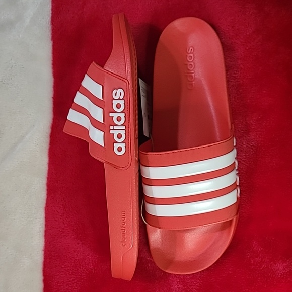 Adidas Cloudfoam Slide Sandals 18 - Picture 2 of 6